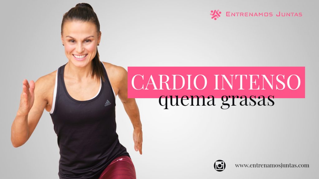Portada de video cardio intenso quema grasa