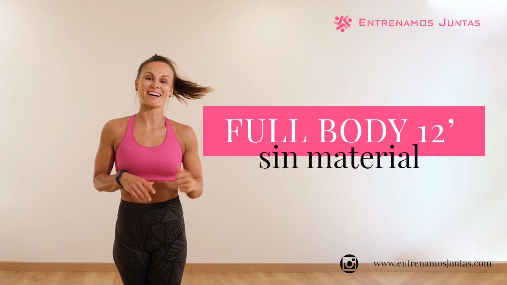 Portada de vídeo de entrenamiento FULL BODY de 12 minutos