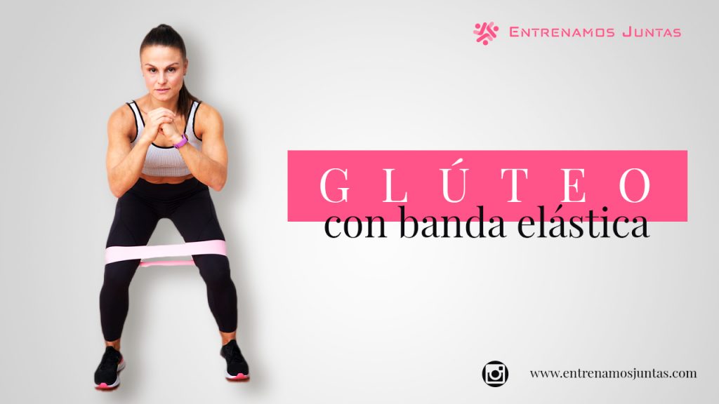 Portada del vídeo de entranamiento de glúteos con banda elastca